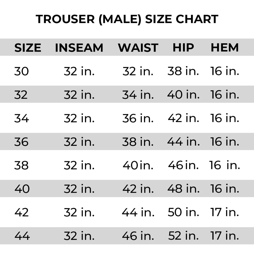 Dark Green Trouser (Male)