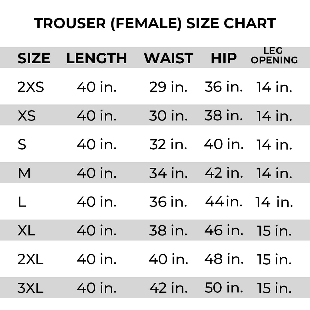 Dark Green Trouser (Female)